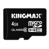 Флеш карта microSDHC 4Gb class6 + 2 adapters  Kingmax (MICROSDHC4G6/2A)