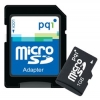 Флеш карта microSD 1Gb + adapter PQI