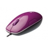 Мышь Logitech LS1 сиреневый лазерная (1000dpi) USB1.1 (2but) (910-001162)