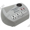 Стабилизатор Krauler <VR-R2000VA White> (9 A,вх.140~260 В,вых.220 В±8%,1200 Вт,3 универс. розетки+2 сов.cтанд.)