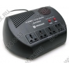 Стабилизатор Krauler <VR-R1500VA Black> (6.8 A,вх.140~260 В,вых.220 В±8%,900 Вт,3 универс.розетки+2 сов.cтанд.)