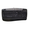 Клавиатура A4 KBS-8 ANTI-RSI Black USB+PS/2