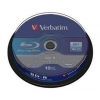 Диск BD-R Verbatim 25Gb 4x Cake Box (10шт) 43689