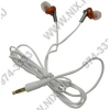 Наушники Panasonic RP-HJE300E-R <Red> (шнур 0.6+0.6м)