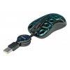 Мышь A4 X6-60MD-2 Green dot optical GLaser mini 2X Click retractable USB