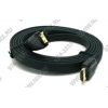 Кабель HDMI to HDMI (19M -19M), 1.8/2м, плоский
