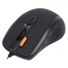 Мышь A4 X5-70MD black optical mini Dual Focus Run On Shine 2X USB