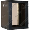 NT WALLBOX 15-66 B Шкаф 19" настенный, чёрный 15U 600x650,  дверь стекло-металл