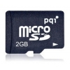 Флеш карта microSD 2Gb + adapter PQI