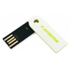 Флеш диск Digma 4GB Swing USB2.0 White&Green