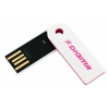 Флеш диск Digma 4GB Swing USB2.0 White&Pink