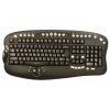 Клавиатура Oklick 770L black mmedia (USB+PS/2)+USB port