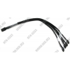 Adaptec <ACK-I-mSASx4-4SATAx1-0.5M> Кабель SFF-8087-->4xSATA 0.5м