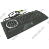 Клавиатура BTC Emprex Cheetah 9051H Black <USB> 86КЛ+8КЛ М/Мед+17 Игровых клавиш+ USB Hub, подсветка клавиш