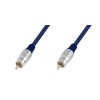 Шнур LUXMANN 1RCA Plug - 1RCA Plug темно-синий (401-10x-9)