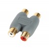 Адаптер LUXMANN 2RCA Jack - 2RCA Jack (402-920-2)