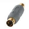 Адаптер LUXMANN SVHS Plug - 1RCA Jack (435-920-2)
