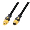 Шнур LUXMANN 7pin mini DIN Plug - 1RCA Jack черный (435-971-1) 0.2М