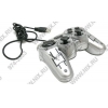 Геймпад Saitek <PP23zb-Silver> P580 Colour Rumble(11кн., 8 поз.перекл.,  2  мини-джойстика,  USB)