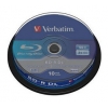 Диск BD-R Verbatim 50Gb 2x Cake Box (10шт) 43691