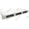 Patch Panel ВО 19" 1U, 24port, вставки для адаптеров 3x8ST+3x8SC, пуст. сплайс кассета, Sonatel <MOCK-3/MOCK-1-24>