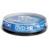 Диск DVD+R TDK 4,7Gb 16x Cake Box (10шт)