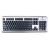Клавиатура A4 LCD-720 X-Slim silver/black USB (LCD-720 SIL/BL)