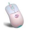 Мышь A4 MOP-36-1 3D pink optical mini (800dpi) PS/2+USB <MOP-36-1 (PINK)>