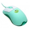 Мышь A4 MOP-36-2 3D green optical mini (800dpi) PS/2+USB <MOP-36-2 (GREEN)>