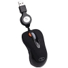 Мышь A4 MOP-60D-2 black optical retractable cable 2X Click USB