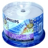 Диск DVD-R Philips 4,7Gb 16x Cake Box (50шт)