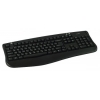 Клавиатура Oklick 340M LITE черный PS/2 Ergo (подставка для запястий)