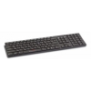 Клавиатура Oklick 555S черный USB slim Multimedia