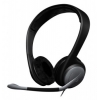 Гарнитура накладные Sennheiser PC151 3м черный проводные (оголовье) (500922)