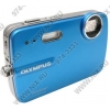 OLYMPUS mju 550WP <Blue> (9.9Mpx, 38-114mm, 3x, F3.5-5.0, JPG,0Mb xD, 2.5", USB2.0, AV, Li-Ion)