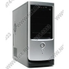Miditower LinkWorld <431-59(C.2228)+> Black&Silver ATX 350W  (24+4пин)