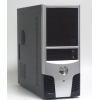 Корпус Foxconn TLA-624 black/silver 400W ATX USB audio mic fan AirDuct <LA0624021DV3---01R>