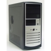 Корпус Foxconn TS-001 black/silver 500W ATX USB audio mic fan AirDuct <TS0001021LV3---01R>