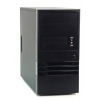 Корпус Foxconn KS-136 черный/серебристый 400W mATX 1x80mm 2xUSB2.0 audio AirDuct (KS-136 FX-400A)