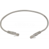 Патч-корд cat5E molded 0.5м серый RJ-45 (m)-RJ-45 (m) (мин.кол.20)