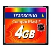 Флеш карта Compact Флеш карта 4Gb 133x Type I Transcend (TS4GCF133)