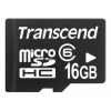 Флеш карта microSDHC 16Gb Class6 Transcend TS16GUSDHC6