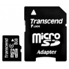 Флеш карта micro SDHC 8GB class 6 SD 2.0 Transcend (TS8GUSDHC6) (мин.кол.5)
