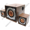 Колонки Jetbalance <JB-433> Dark Wood (2x10W +Subwoofer 20W, ПДУ проводной) <501723>
