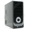 Miditower LinkWorld <431-56(C.2228)+> Black&Silver ATX 350W  (24+4пин)