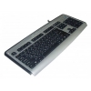 Клавиатура A4 KL-23MUU X-Slim silver/black USB