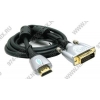 Кабель Defender HDMI to DVI-D Single Link (19M -19/25M) 1.8м <HDMI-DVI 06PRO>