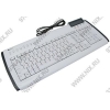 Клавиатура Zignum Slim Line <ZG-7350W> White <USB> 105КЛ+17КЛ М/Мед+Калькулятор