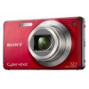 Фотоаппарат Sony DSC W270 red 12,1 Mpix 1/2,3" 5x-10x 28mm 2,7" Optical Steady Shot HD MS Pro Duo (DSCW270R.CEE2)