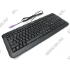 Клавиатура A4-Tech Slim Natural_A Multimedia Keyboard KLS-40 Black <PS/2> 103КЛ+13КЛ М/Мед